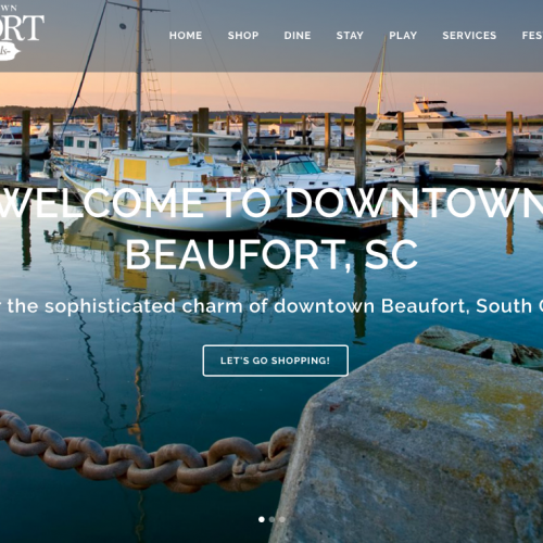 Main Street Beaufort Web Design | PickleJuice Productions