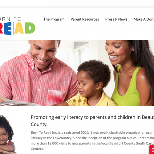 Beaufort Web Design | Born To Read | PickleJuice Productions