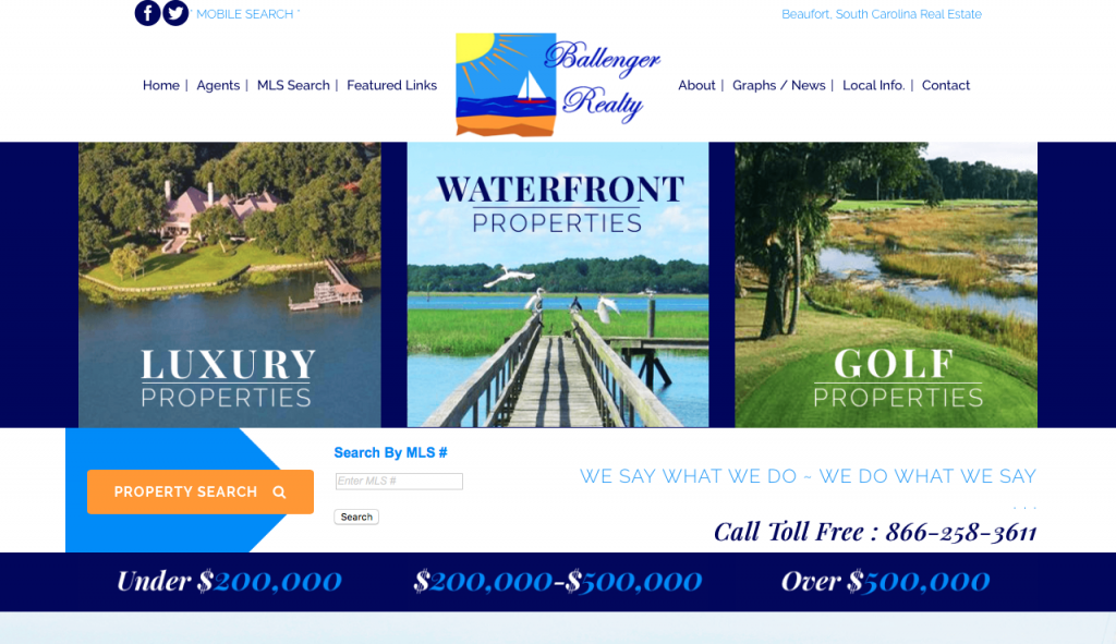 Ballenger Realty PickleJuice Award Winning  Design, Branding and