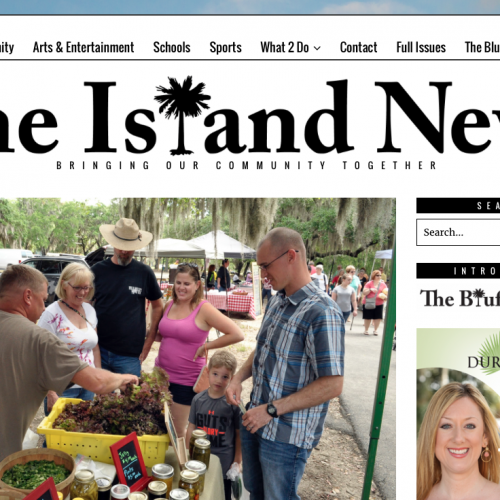 The Island News Web Design | PickleJuice Productions