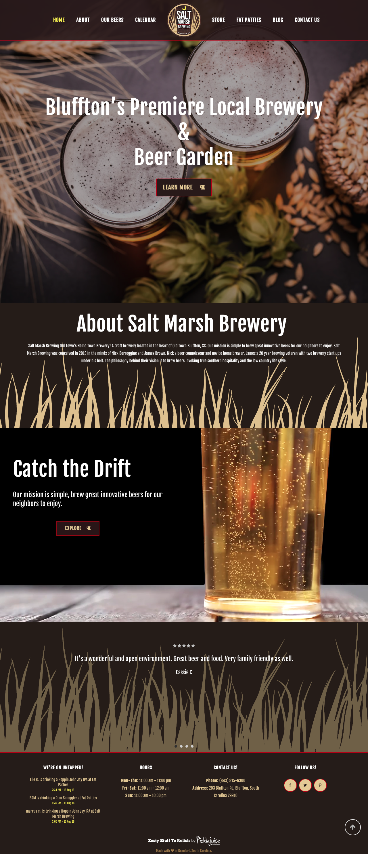 Salt Marsh Brewing | PickleJuice Productions
