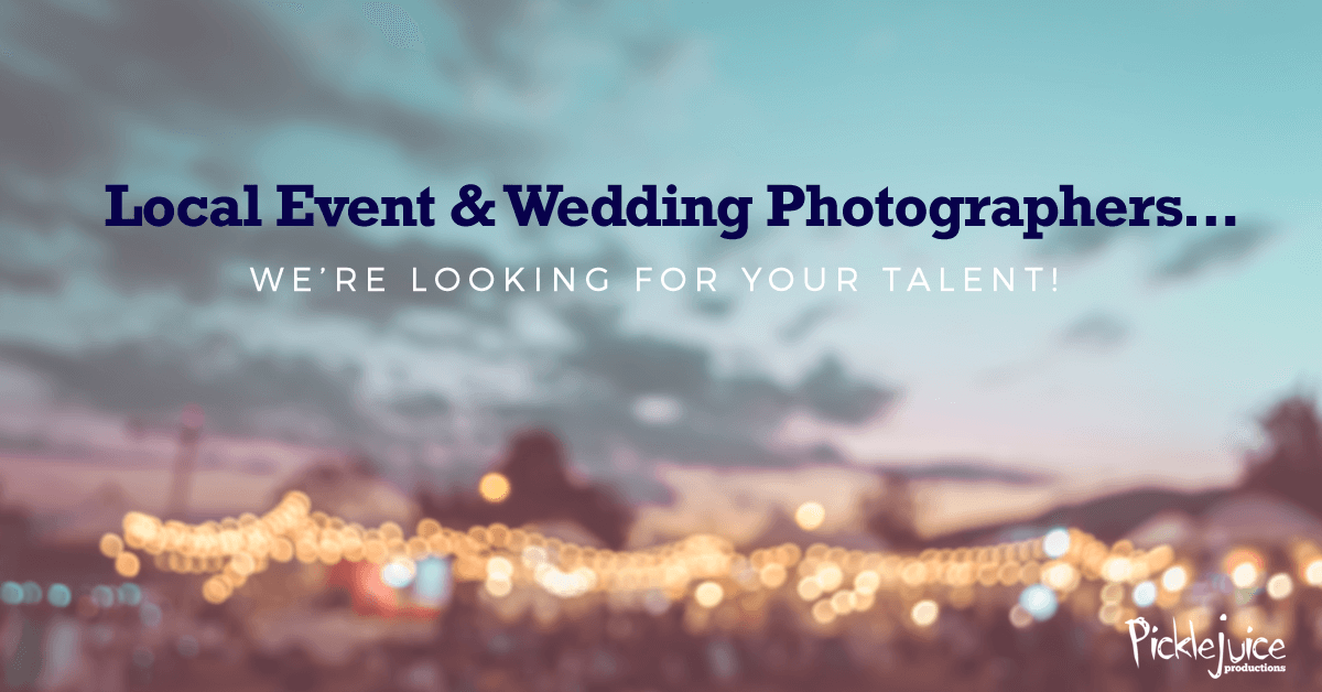 Photography Call for Event & Wedding Photographers in Beaufort, South Carolina